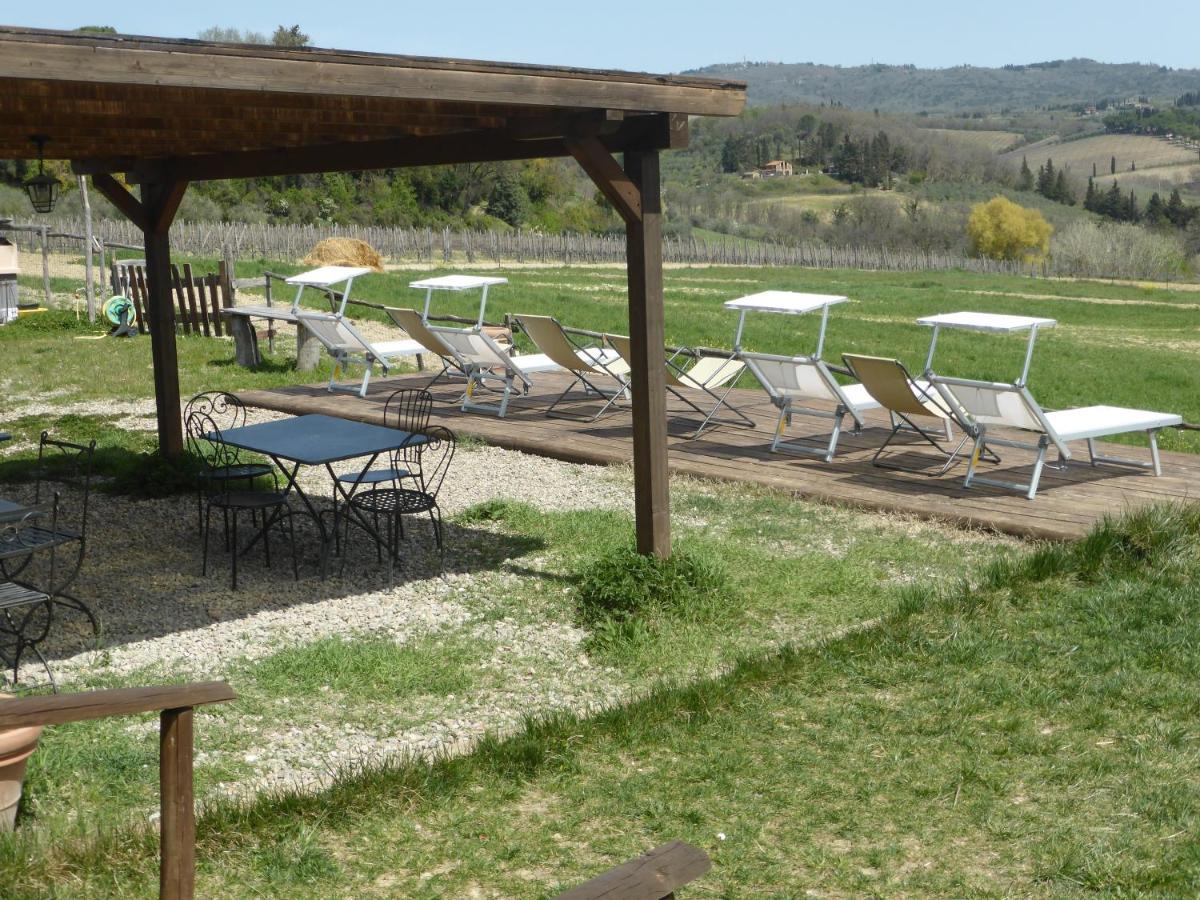 Agriturismo Le Tre Pietre - Podere Nel Chianti Quercegrossa Ngoại thất bức ảnh