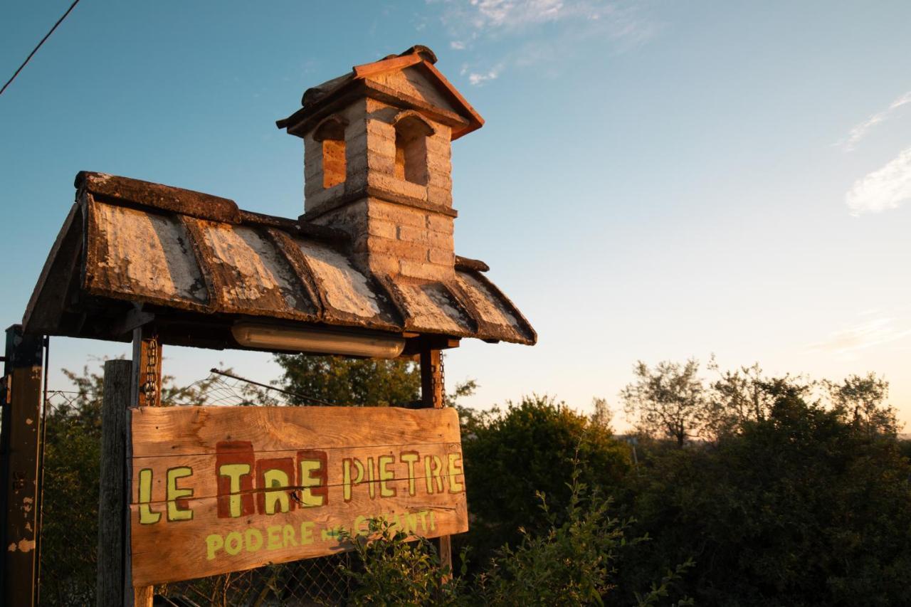 Agriturismo Le Tre Pietre - Podere Nel Chianti Quercegrossa Ngoại thất bức ảnh